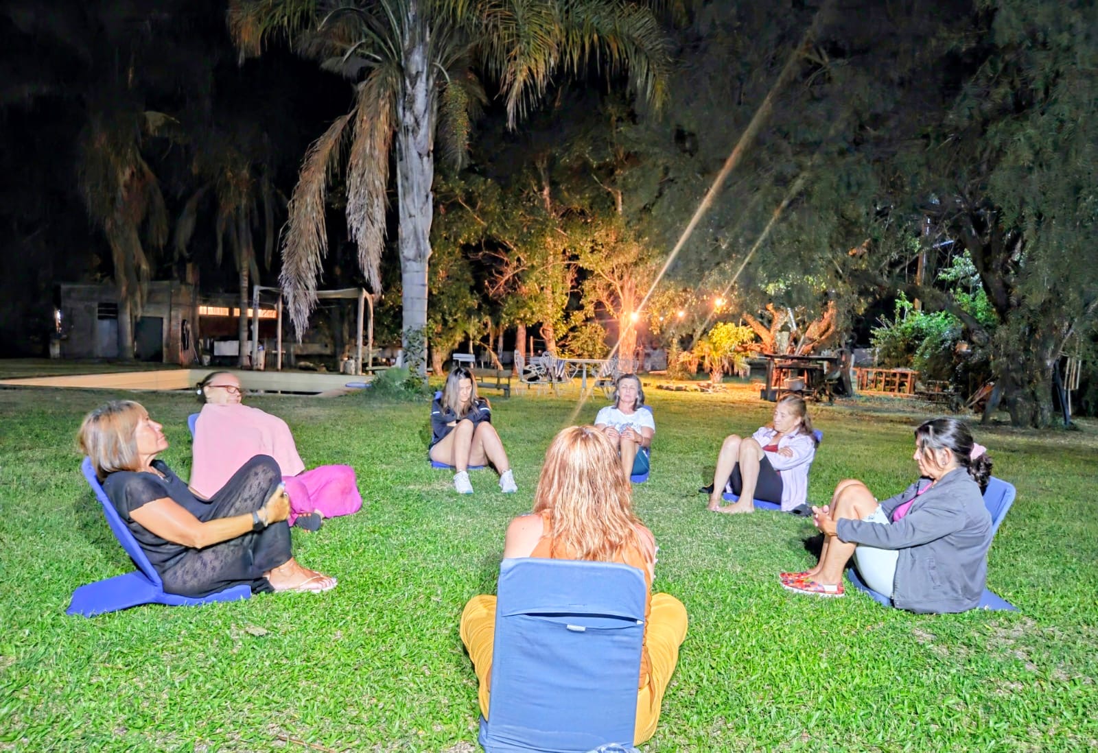 Encuentro grupal de sanación al aire libre